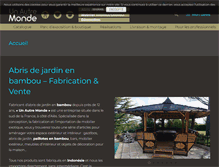 Tablet Screenshot of mobilier-exotique.com
